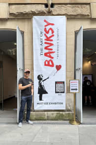 Photo 12 from The Art of Banksy: "Without Limits" Exhibition