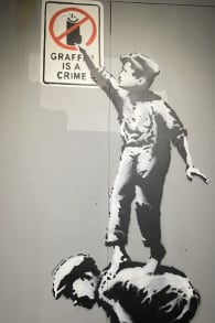 Photo 2 from ﻿The World of Banksy: Paris exhibition