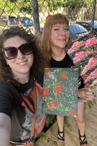 Photo 1 from Neon Brush: A Glow-in-the-Dark Painting Experience