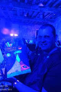 Photo 4 from Neon Brush: Sip and Paint Workshop in the Dark