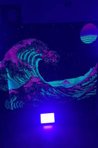 Photo 5 from Neon Brush: A Glow-in-the-Dark Painting Experience