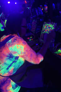 Photo 2 from Neon Brush: A Glow-in-the-Dark Painting Experience