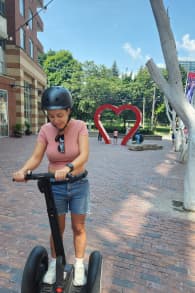 Photo 0 from ﻿visite en Segway de 30 minutes dans le quartier des distilleries à Toronto