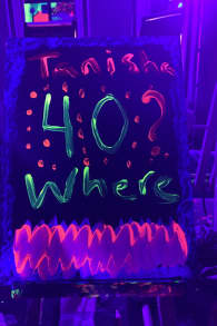 Photo 0 from Neon Brush: A Glow-in-the-Dark Painting Experience