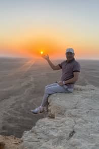 Photo 2 from Edge of The World Riyadh Sunset Hiking & Mystery Bat Cave Visit