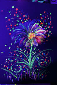 Photo 0 from Neon Brush: A Glow-in-the-Dark Painting Experience