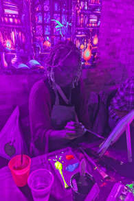 Photo 6 from Neon Brush: A Glow-in-the-Dark Painting Experience