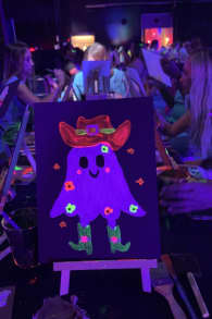 Photo 5 from Neon Brush: A Glow-in-the-Dark Painting Experience