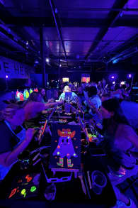 Photo 4 from Neon Brush: A Glow-in-the-Dark Painting Experience