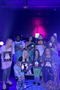 Photo 3 from Neon Brush: A Glow-in-the-Dark Painting Experience