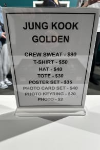 Photo 3 from Jung Kook Exhibition 'GOLDEN: The Moments'