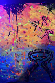 Photo 0 from Neon Brush: Ein Glow-in-the-Dark-Malerlebnis