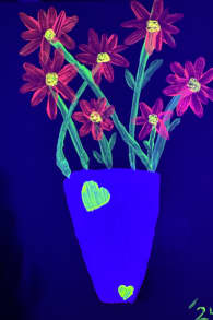 Photo 6 from Neon Brush: A Glow-in-the-Dark Painting Experience