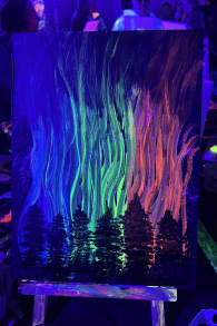 Photo 13 from Neon Brush: A Glow-in-the-Dark Painting Experience