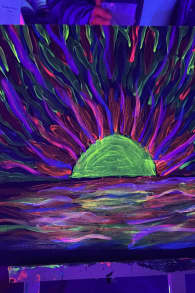 Photo 10 from Neon Brush: A Glow-in-the-Dark Painting Experience