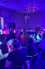 Photo 0 from Neon Brush: A Glow-in-the-Dark Painting Experience