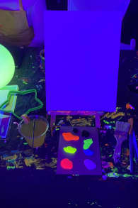 Photo 4 from Neon Brush: A Glow-in-the-Dark Painting Experience