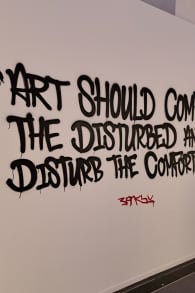 Photo 1 from The Art of Banksy: "Without Limits" Exhibition