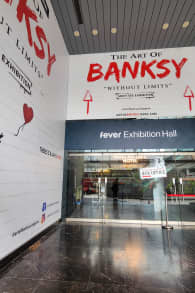 Photo 3 from The Art of Banksy: "Without Limits" Exhibition