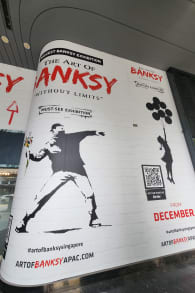 Photo 4 from The Art of Banksy: "Without Limits" Exhibition