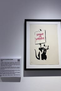 Photo 9 from The Art of Banksy: "Without Limits" Exhibition