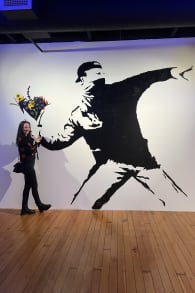 Photo 17 from The Art of Banksy: "Without Limits" Exhibition