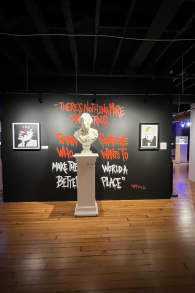 Photo 16 from The Art of Banksy: "Without Limits" Exhibition