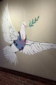 Photo 8 from The Art of Banksy: "Without Limits" Exhibition