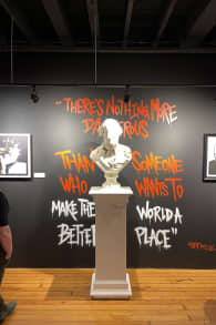 Photo 3 from The Art of Banksy: "Without Limits" Exhibition