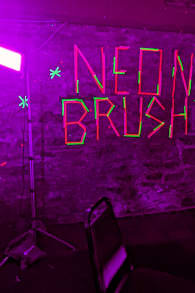 Photo 3 from Neon Brush: A Glow-in-the-Dark Painting Experience