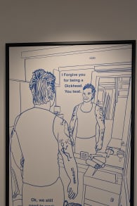 Photo 1 from Robbie Williams Solo Art Exhibition - Moco Museum London