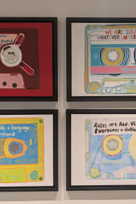 Photo 5 from Robbie Williams Solo Art Exhibition - Moco Museum London