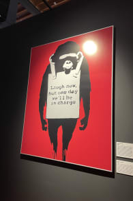 Photo 18 from The Art of Banksy: "Without Limits" Exhibition