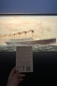 Photo 1 from ﻿TITANIC : L'EXPOSITION D'ARTEFACTS