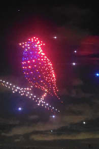 Photo 9 from DroneArt Show : un spectacle de drones en musique