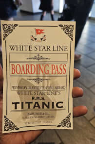 Photo 6 from TITANIC: The Artifact Exhibition - Las Vegas