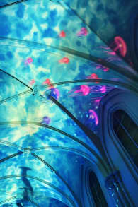 Photo 3 from Eonarium Genesis Granada: Un show de luces inmersivo en la Iglesia del Colegio Sagrado Corazón