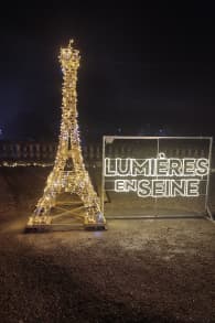 Photo 0 from Lumières en Seine : le parcours illuminé et musical des fêtes de fin d’année