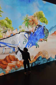 Photo 3 from Planète Préhistorique : Dinosaures, L’expérience immersive à l’Atelier des Lumières