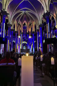 Photo 1 from LUMINISCENCE: the new immersive 360° show that lights up Nice's Basilica