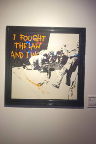 Photo 3 from The Art of Banksy: "Without Limits" Exhibition