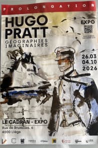 Photo 2 from Exposition Hugo Pratt - Géographies imaginaires