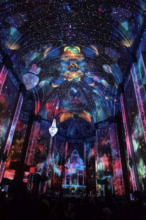 Foto 8 de Eonarium Genesis: Um espetáculo imersivo de luzes na Paróquia Imaculado Coração de Maria