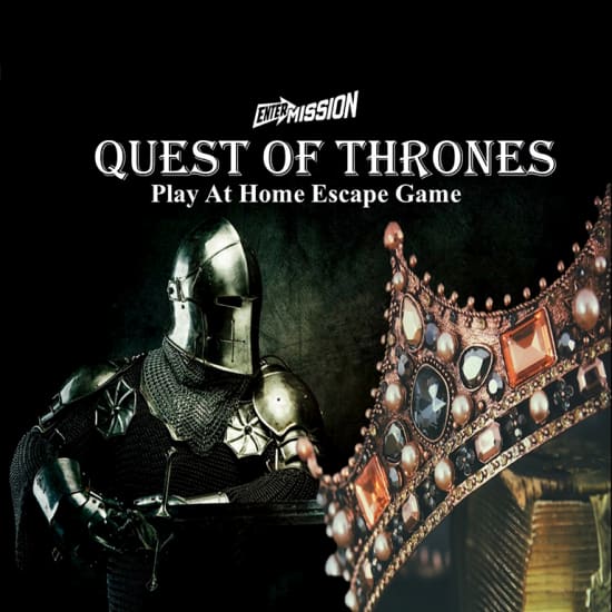 Online Quest of Thrones Printable Escape Room by Entermission