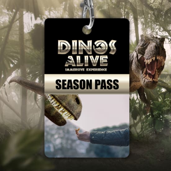 Dinos Alive Exhibit: An Immersive Experience - Season Pass