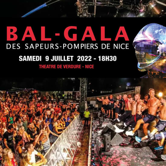 Bal Gala des pompiers de Nice 2022