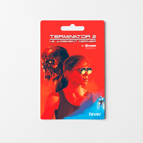 Carte-Cadeau pour Terminator 2, la 1ère expérience de cinéma immersif