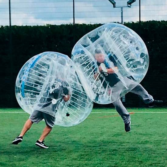 Private Bubble Zorb Football Activity in Liverpool