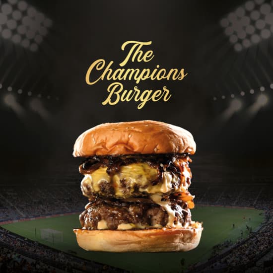 The Champions Burger 2022 by Uber Eats