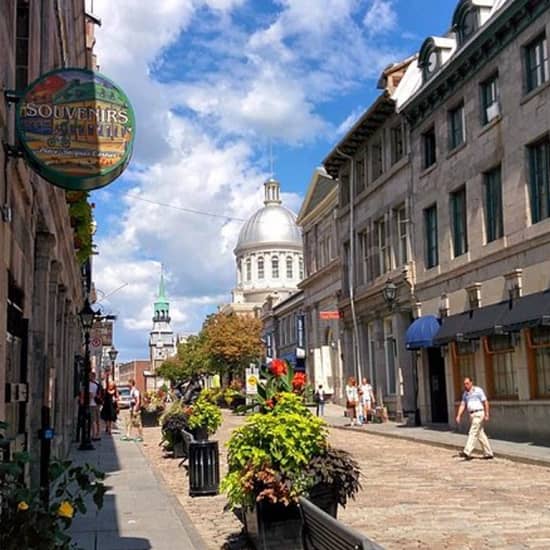 Visite à pied de l'histoire du Vieux-Montréal